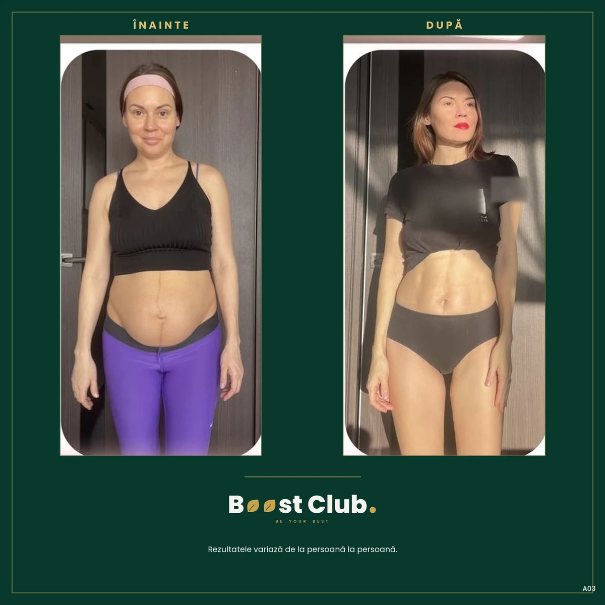 Before and after, transformation 3